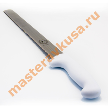 Нож с широкими зубцами, 30 см, с пластиковой ручкой