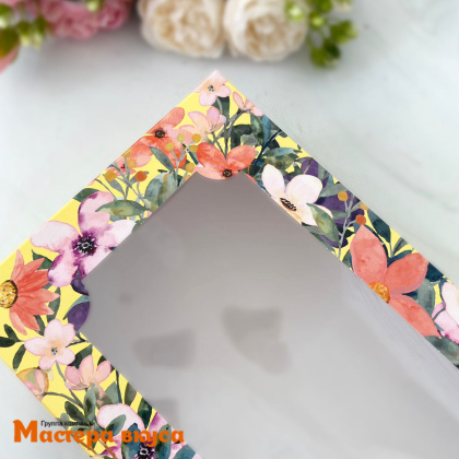 Упаковка для зефира и печенья с окном 250*150*70 мм  (Птичка)