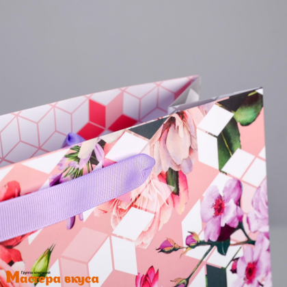 Пакет бумажный подарочный с ручками 310*400*115 мм, ламинированный "Это твой день"