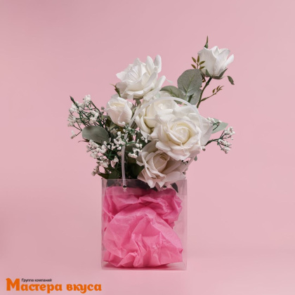 Пакет для бенто-торта 160*150*170 мм, с квадратным дном