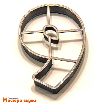 Вырубка пластик,  ЦИФРА - 9, 10.5 см