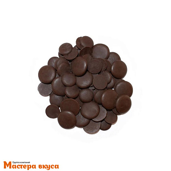 Глазурь Sicao тёмная на основе какао-масла ЭКМ (диски) S3528