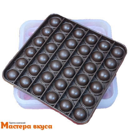 Форма для шоколада силиконовая, плитка ПОП-ИТ квадрат, 11,5*11,5*1,5 см