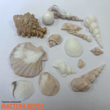 Сахарная фигурка (набор) МОРСКОЙ НАБОР №3 (15 фигур)