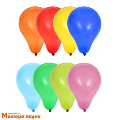 Шарики воздушные мини, МИКС, набор 10 шт