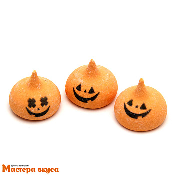 Сахарная фигурка ТЫКВОЧКА с рисунком (ХЭЛЛОУИН)