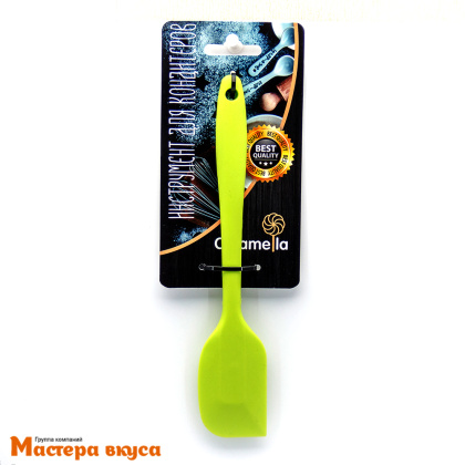 Лопатка силиконовая безшовная 21 см, "Рэми"