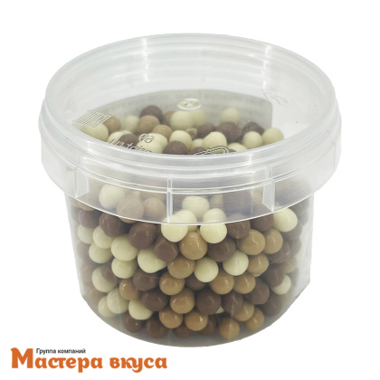 Злаки покрытые белым , молочным и со вкусом солёной карамели шоколадом, Mona Lisa Callebaut (Бельгия), 50 гр