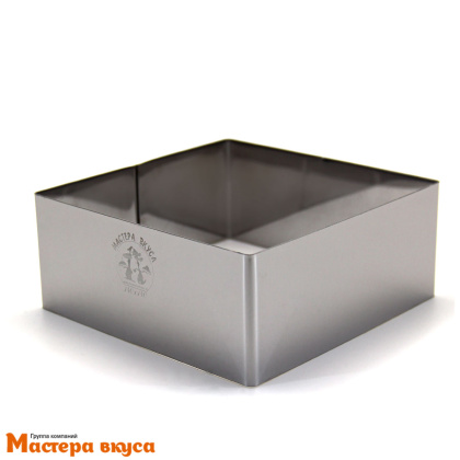 Форма-резак Квадрат 140*140, h60 mm (нерж.сталь) ВЕНТСАР