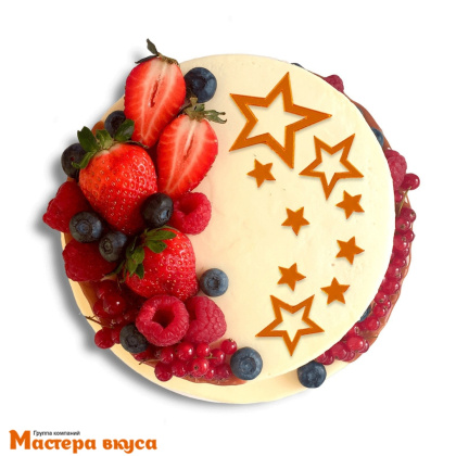 Зеркальное украшение  мини ЗВЕЗДЫ ОСТРОКОНЕЧНЫЕ, золото, (набор 27 шт) 