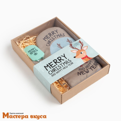 Набор подарочный MERRY XMAS, прихватка+лопатка