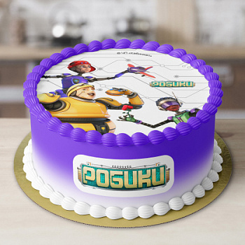 Фотопечать Робики, для торта, №20