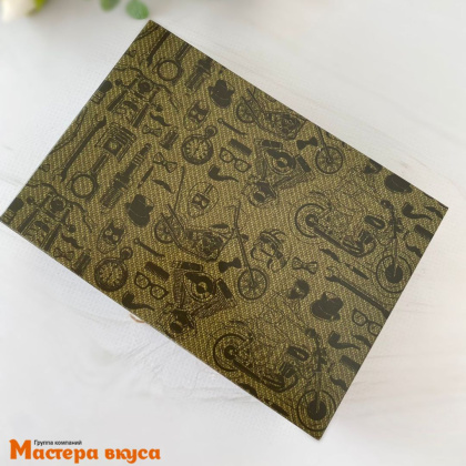 Упаковка для сладостей с лентой 165*115*50 мм (Мужская)