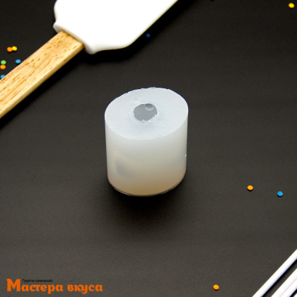 Молд силиконовый  3D МИШКА ВЯЗАНЫЙ, изд h4,8*5 см (шоколад~21гр)