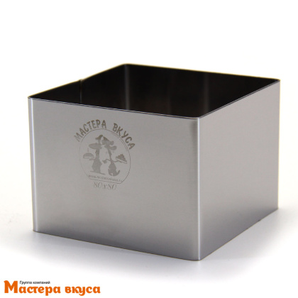 Форма-резак Квадрат  80*80, h60 mm (нерж.сталь) ВЕНТСАР