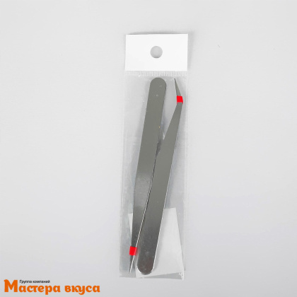 Пинцет кондитерский 12,5 см, набор 2 шт, нерж.сталь