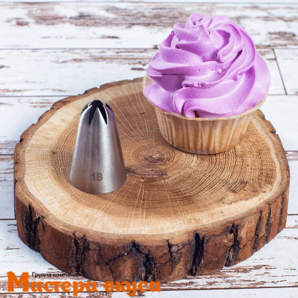 Насадка стальная ЗВЕЗДА закрытая  6 лучей, 29*48 мм, 1В