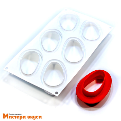 Форма силиконовая Silikomart MANGO 130 Манго, (Италия)