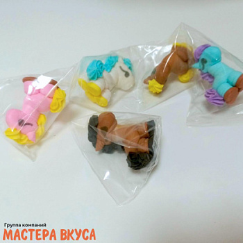 Сахарная фигурка  ЛОШАДЬ, d~30 h~40 мм. (У-30 шт) 