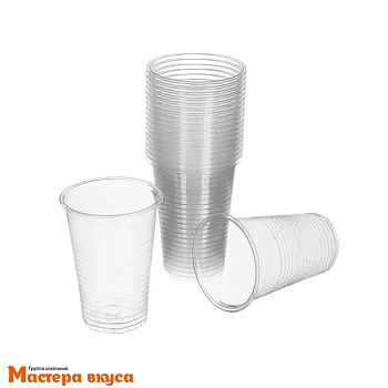 Набор одноразовой посуды "Стакан" 200 мл (упак 12 шт)