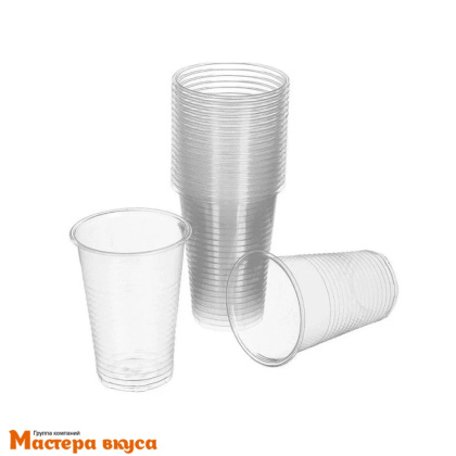 Набор одноразовой посуды "Стакан" 200 мл (упак 12 шт)