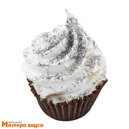 Пищевые блёстки (глиттер) Caramella  ВЕРМИШЕЛЬ СЕРЕБРО, 3 г 