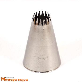 Насадка стальная ФРАНЦУЗКАЯ ЗВЕЗДА, 16мм,  (BF0867)