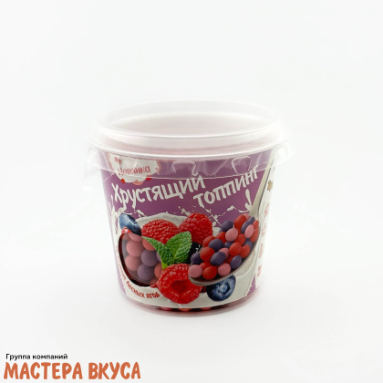 Злаки покрытые цветной глазурью, ЛЕСНЫЕ ЯГОДЫ, 80 гр 