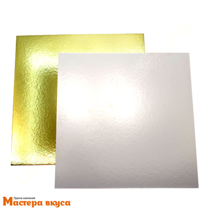 Подложка 1,5 мм, 300*300 мм золото/белый жемчуг