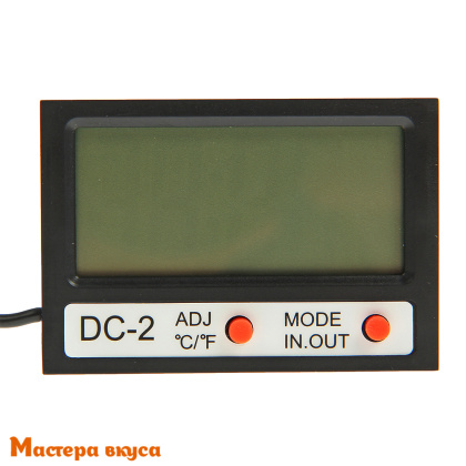 Термометр выносной с ЖК экраном электронный -50+110С