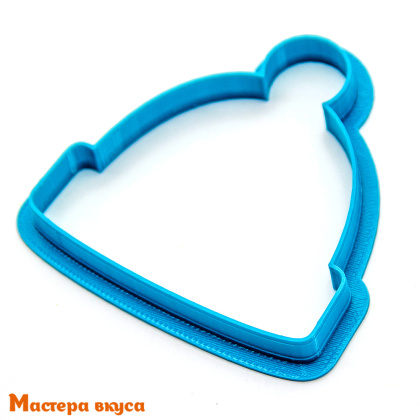 Вырубка пластик  ШАПОЧКА, 8-10 см