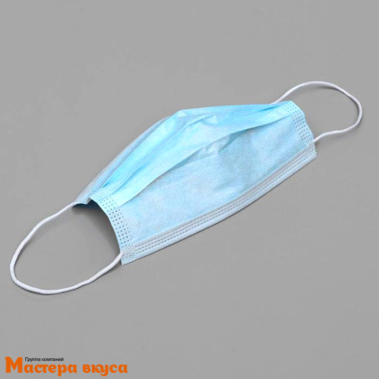Маска гигиеническая трехслойная