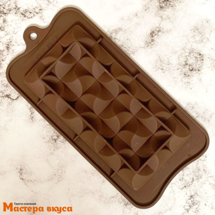Форма для шоколада силиконовая, плитка ВОСТОЧНАЯ СКАЗКА 15,5*8*1,3 см
