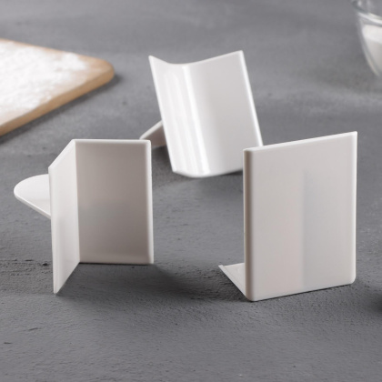 Набор угловых шпателей кондитерских для выравнивания, пластик (набор 3 шт)