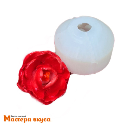 Молд силиконовый  3D ЛЮТИК, изд d63мм h50мм (шоколад~29гр)