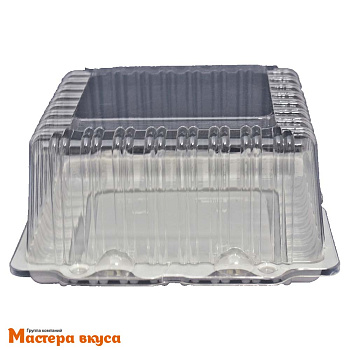 Контейнер квадратный, 160*160  h90 мм, на 0,5 кг (комплект дно/крышка) Т-212