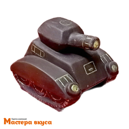Молд силиконовый  3D ТАНЧИК, изд 5,5*4,8*4,3 см (шоколад~73гр)