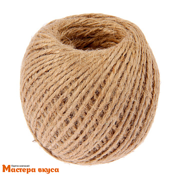 Шпагат джутовый скрученный 60м, d-1,5мм
