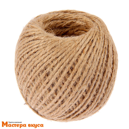 Шпагат джутовый скрученный 60м, d-1,5мм