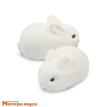 Форма силиконовая, для муссовых десертов КРОЛИКИ, (6 ячеек) 29*17 см 