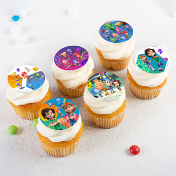 Фотопечать Фиксики, для капкейков, №221