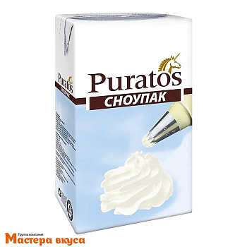 Сливки растительные для взбивания СНОУПАК Puratos, 1 л