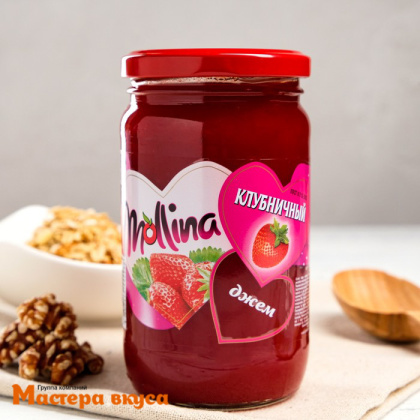 Джем Mollina КЛУБНИЧНЫЙ, 450 гр 
