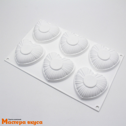 Форма силиконовая Silikomart LOVE 110 Лавли (форма+вырубка), (Италия)