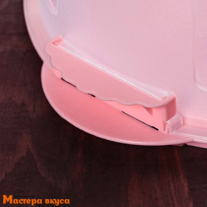 Тортовница круглая, D-25см  h-10см