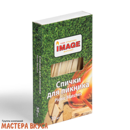 Спички для праздничных свечей, (набор 30 шт), h-8,5см
