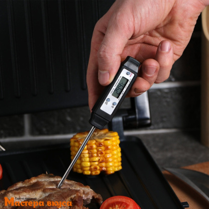 Термометр-игла (термощуп) с ЖК экраном (min -40C /max +200С)