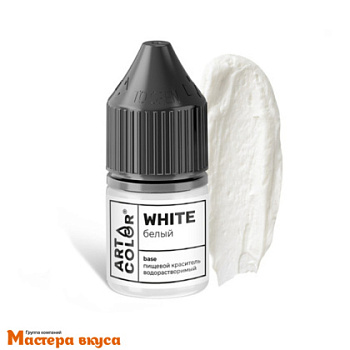 Краситель гелевый Art Color Base (высококонцентрированный), БЕЛЫЙ, 10/12мл