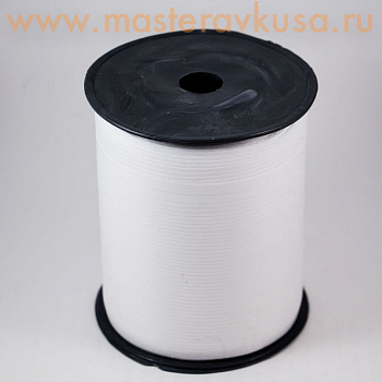 Лента декоративная, БЕЛАЯ, 5 мм, (катушка ~500м)