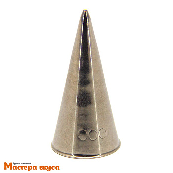 Насадка стальная РОВНАЯ ТРУБОЧКА,  d-4 мм h-37 мм